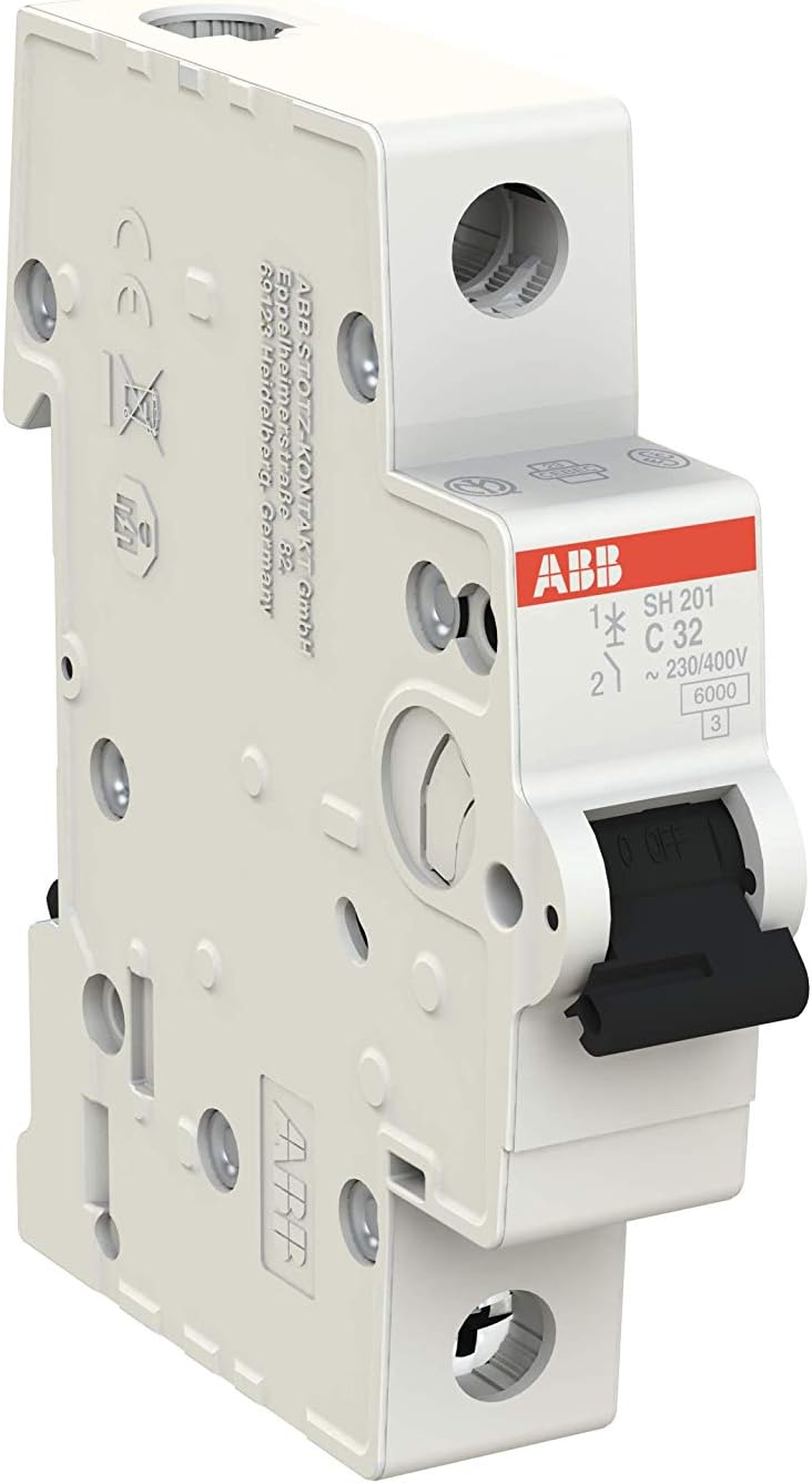 ABB SH201-C32 Miniature Circuit Breaker, 1 Pole, 32 Amp - Image 3